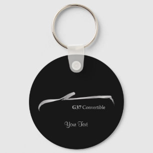 Porte-clés Traçage argenté de G37 Convrtible