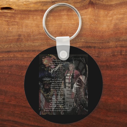 Porte-clés trace des larmes (Recto)