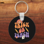 Porte-clés Tracer Ou Enseigner Retro Automne Halloween Costum (Recto)