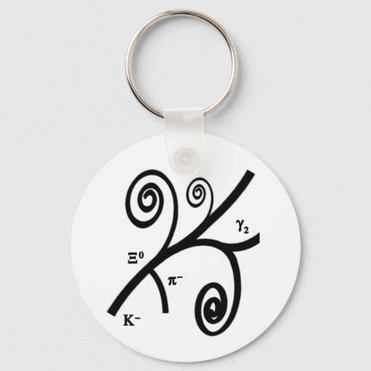 Porte-clés Traces de bulles (Recto)