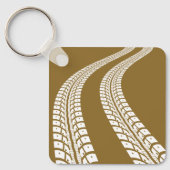 Porte-clés Traces de pneus (Recto)