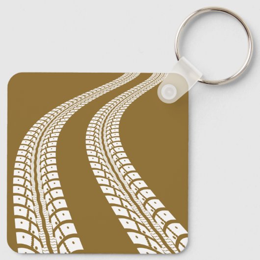 Porte-clés Traces de pneus (Dos)