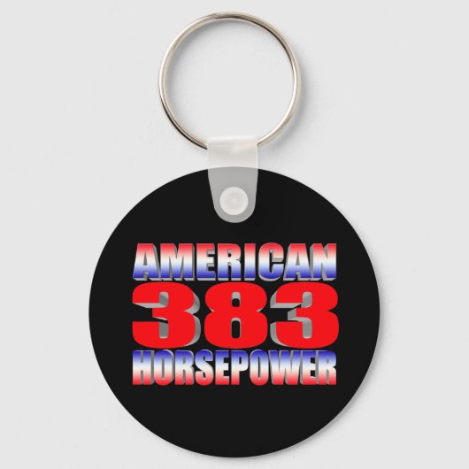 Porte-clés traceur chevy 383 (Recto)