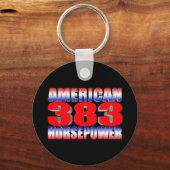 Porte-clés traceur chevy 383 (Recto)