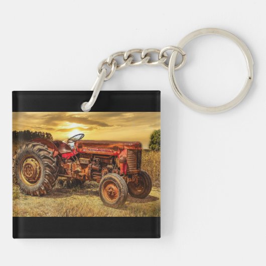 Porte-clés Traceur de la ferme rouge (Dos)