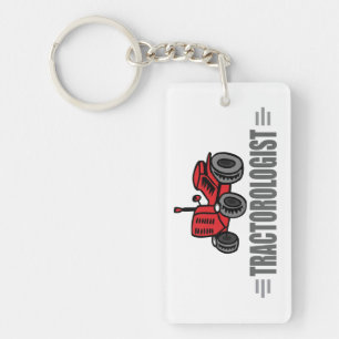 Porte-clés Tracteur drôle