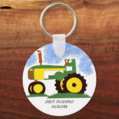 Porte-clés Tracteur sous Blue Sky (Recto)