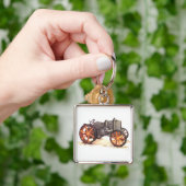 Porte-clés Tracteur vintage (main)