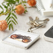 Porte-clés Tracteur vintage (Côté)