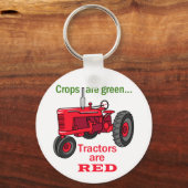 Porte-clés Tracteurs Rouges (Recto)