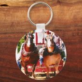 Porte-clés traction à cheval (Recto)