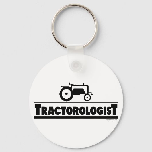 Porte-clés Tractorologue - Tracteur (Recto)