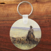 Porte-clés Trail Herd to Wyoming by WHD Koerner (Recto)