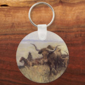 Porte-clés Trail Herd to Wyoming by WHD Koerner (Recto)