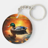 Porte-clés Trails I Travel Duck (Dos)