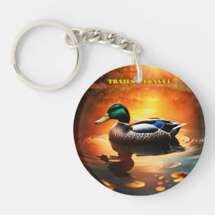 Porte-clés Trails I Travel Duck