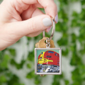 Porte-clés Train (main)