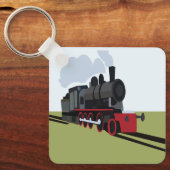 Porte-clés Train à vapeur (Recto)