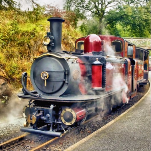 PORTE-CLÉS TRAIN À VAPEUR