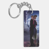 Porte-clés Train bleu (Devant gauche)