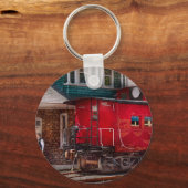 Porte-clés Train - Caboose - Fin de la ligne (Recto)