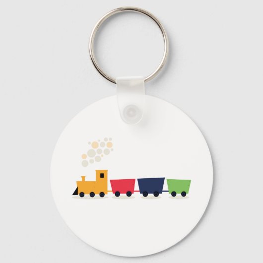 Porte-clés Train de dessin (Recto)