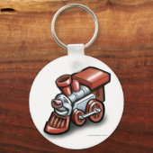 Porte-clés Train de jouets (Recto)