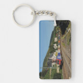 Porte-clés Train de marchandises à Lorch, sur le Rhin (Devant)