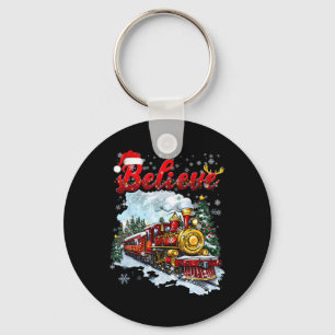Porte-clés Train de Noël Christmas Believe Polar Express Xm