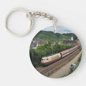Porte-clés Train de voyageurs à Saint-Goar (Devant)