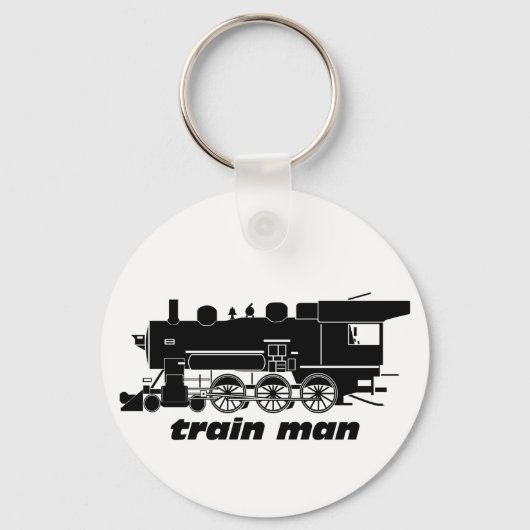 Porte-clés Train Man Model Railroding (Recto)