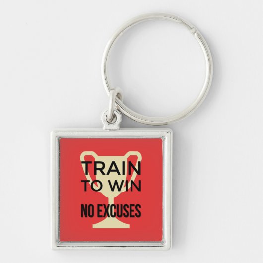 Porte-clés Train motivationnel pour gagner un devis sportif (Devant)