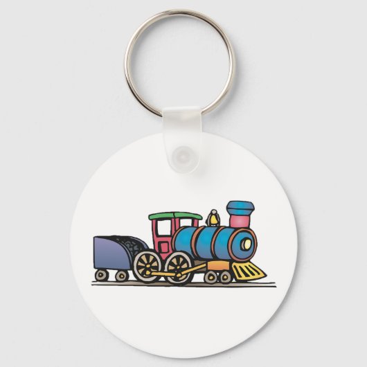 Porte-clés Train Pulling Coal (Verso)