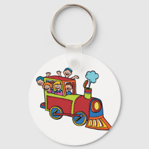 Porte-clés Train Riders Cartoon