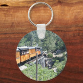 Porte-clés Train sur le ressac (Recto)