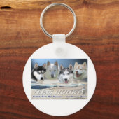 Porte-clés traîneau à chien (Recto)