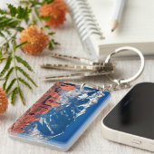 Porte-clés Traînée équilibrée de roche (Devant droit)