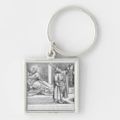 Porte-clés Traitement par l'intervention d'une guérison (Devant)