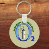 Porte-clés Traitement respiratoire Conception de réservoir O2 (Recto)