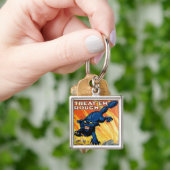 Porte-clés Traitez-les rugosité - Rejoignez les chars (main)