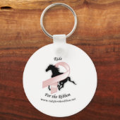 Porte-clés trajet pour le porte - clé ruban (Recto)