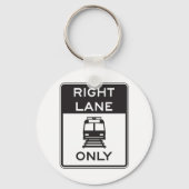 Porte-clés Tramway à droite seulement (Recto)