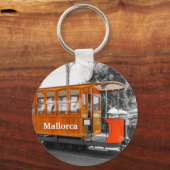 Porte-clés Tramway de Mallorca Port de Soller Souvenir (Recto)
