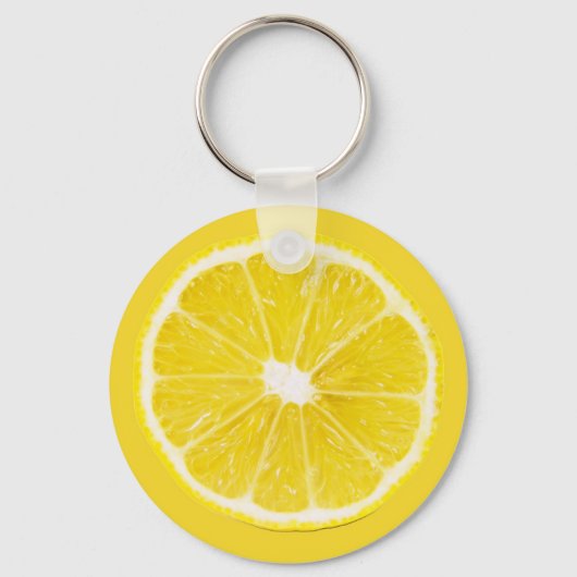 Porte-clés tranche de citron (Recto)