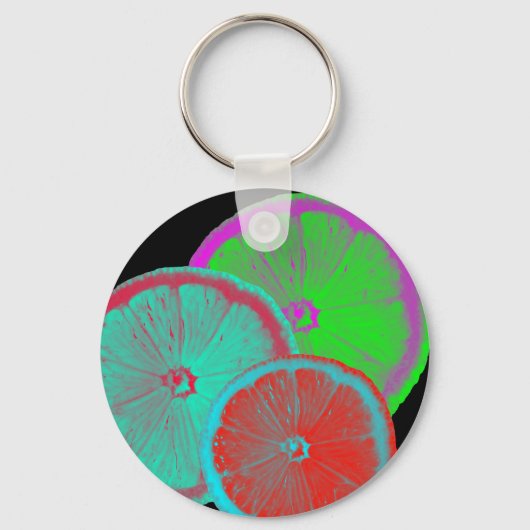 Porte-clés Tranche De Citron (Recto)