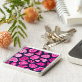 Porte-clés Tranches d'agneau rose (Côté)