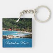 Porte-clés Tranquil Island Paradise Labadee Haïti (Dos)