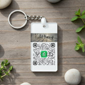 Porte-clés Transactions sans contact rendues faciles - Code Q
