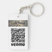 Porte-clés Transactions sans contact simplifiées - Code QR (Dos)