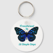 Porte-clés Transformé par 12 Étapes Simples, AA, NA, Al-Anon  (Recto)